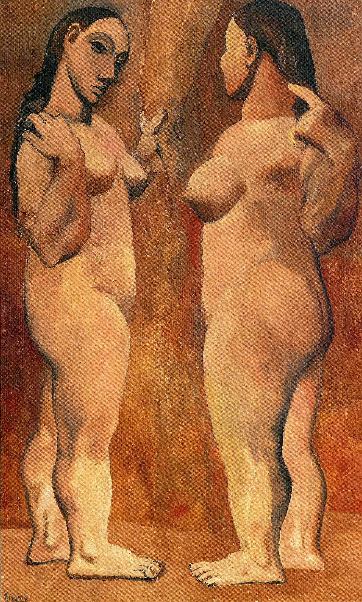 Picasso Two nude women 1906